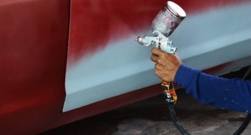 canterbury spray painting services