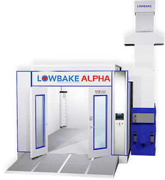 Lowbake Alpha dust controlled paint booth for your spray painting